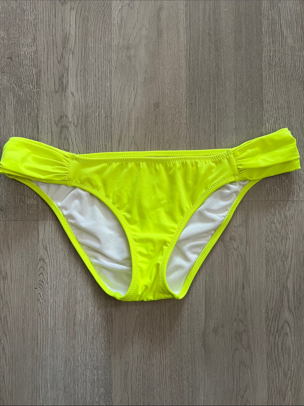 Victoria Secret Knock Out Neon Yellow Bikini Bottom